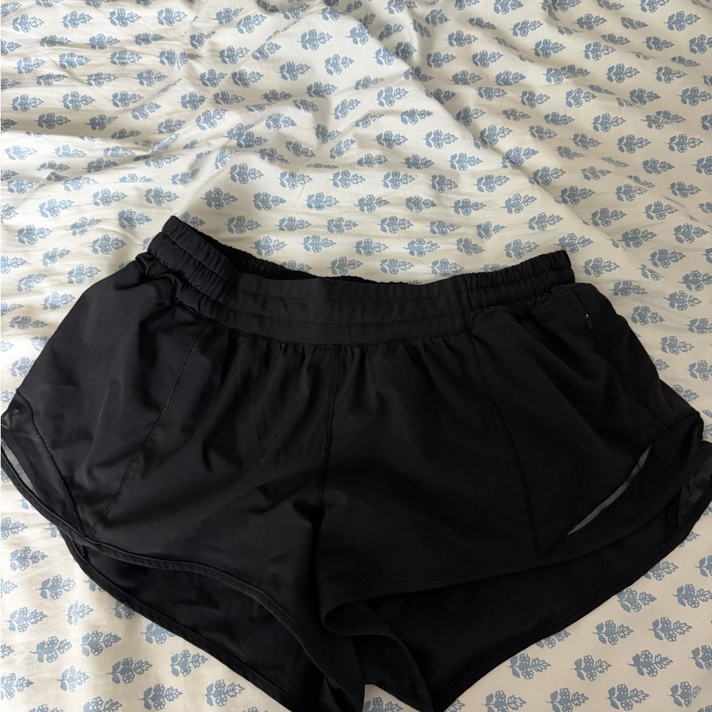 lululemon athletica Black hotty hot Shorts